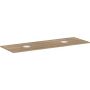 Hansgrohe Xelu Q 54119230 blat naszafkowy 156x55 cm dąb zdj.1