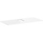 Hansgrohe Xelu Q 54122050 blat naszafkowy 118x55 cm biały zdj.1