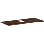 Hansgrohe Xelu Q 54122630 blat naszafkowy 118x55 cm orzech zdj.1