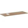 Hansgrohe Xelu Q 54123230 blat naszafkowy 136x55 cm dąb zdj.1