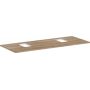 Hansgrohe Xelu Q 54125230 blat naszafkowy 136x55 cm dąb zdj.1