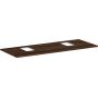 Hansgrohe Xelu Q 54125630 blat naszafkowy 136x55 cm orzech zdj.1
