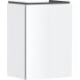 Hansgrohe Xilesa E 54246700 szafka 43x33x62 cm podumywalkowa wisząca biała zdj.1