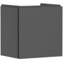 Hansgrohe Xilesa E 54247760 szafka 48x38x50 cm podumywalkowa wisząca szara zdj.1