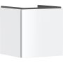 Hansgrohe Xilesa E 54249700 szafka 48x47x50 cm podumywalkowa wisząca biała zdj.1