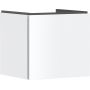 Hansgrohe Xilesa E 54251700 szafka 53x47x50 cm podumywalkowa wisząca biała zdj.1