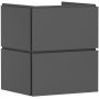 Hansgrohe Xilesa E 54252760 szafka 53x47x62 cm podumywalkowa wisząca szara zdj.1