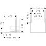 Hansgrohe Xilesa E 54253700 szafka 58x47x50 cm podumywalkowa wisząca biała zdj.2