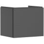 Hansgrohe Xilesa E 54253760 szafka 58x47x50 cm podumywalkowa wisząca szara zdj.1