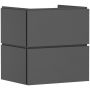 Hansgrohe Xilesa E 54254760 szafka 58x47x62 cm podumywalkowa wisząca szara zdj.1