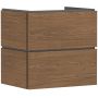 Hansgrohe Xilesa E 54256550 szafka 63x47x62 cm podumywalkowa wisząca dąb zdj.1