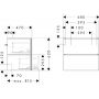 Hansgrohe Xilesa E 54258700 szafka 68x47x62 cm podumywalkowa wisząca biała zdj.2