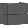 Hansgrohe Xilesa E 54258760 szafka 68x47x62 cm podumywalkowa wisząca szara zdj.1