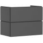 Hansgrohe Xilesa E 54260760 szafka 78x47x62 cm podumywalkowa wisząca szara zdj.1