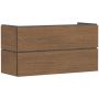 Hansgrohe Xilesa E 54264550 szafka 118x47x62 cm podumywalkowa wisząca dąb zdj.1