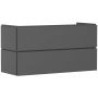 Hansgrohe Xilesa E 54264760 szafka 118x47x62 cm podumywalkowa wisząca szara zdj.1
