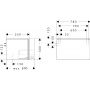Hansgrohe Xilesa E 54265550 szafka 78x55x50 cm podumywalkowa wisząca dąb zdj.2