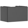 Hansgrohe Xilesa E 54265760 szafka 78x55x50 cm podumywalkowa wisząca szara zdj.1