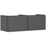 Hansgrohe Xilesa E 54268760 szafka 137.5x55x50 cm podumywalkowa wisząca szara zdj.1