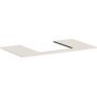 Hansgrohe Xilesa E 54270780 blat naszafkowy 98x55 cm piaskowy zdj.1