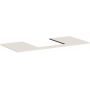 Hansgrohe Xilesa E 54271780 blat naszafkowy 118x55 cm piaskowy zdj.1
