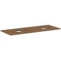 Hansgrohe Xilesa E 54280550 blat naszafkowy 137.5x55 cm dąb zdj.1