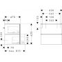 Hansgrohe Xilesa E 54294780 szafka 63x47x62 cm podumywalkowa wisząca piaskowa zdj.2