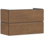 Hansgrohe Xilesa E 54297550 szafka 98x47x62 cm podumywalkowa wisząca dąb zdj.1