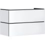 Hansgrohe Xilesa E 54297700 szafka 98x47x62 cm podumywalkowa wisząca biała zdj.1