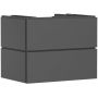 Hansgrohe Xilesa E 54300760 szafka 78x55x62 cm podumywalkowa wisząca szara zdj.1