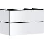 Hansgrohe Xilesa E 54301700 szafka 98x55x62 cm podumywalkowa wisząca biała zdj.1