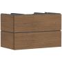 Hansgrohe Xilesa E 54302550 szafka 98x55x62 cm podumywalkowa wisząca dąb zdj.1