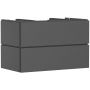 Hansgrohe Xilesa E 54302760 szafka 98x55x62 cm podumywalkowa wisząca szara zdj.1
