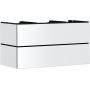 Hansgrohe Xilesa E 54303700 szafka 118x55x62 cm podumywalkowa wisząca biała zdj.1