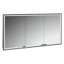 Kronenbach Cube 2.0 KB100235MB szafka 130x17x70 cm z lustrem czarna zdj.1