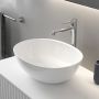Ksuro 02 20002000 umywalka 47x36 cm owalna nablatowa biała zdj.7