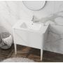 LaVita Mesa 5900378333623 umywalka z szafką 80 cm białą zdj.3