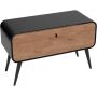 LaVita Augusta 5900378345404 szafka 120x46x90 cm podumywalkowa stojąca czarna-drewno zdj.1