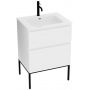 LaVita Topeka 5900378345534 umywalka z szafką 60 cm białą zdj.1