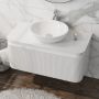 LaVita Vermont 5900378339823 szafka z blatem 100x52x42 cm podumywalkowa wisząca biała zdj.5
