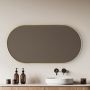 Ars Longa Scandi SCANDI4080ZS lustro 40x80 cm owalne złoty zdj.5