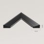 Ars Longa Alpi ALPI60170C lustro 178.8x68.8 cm prostokątne czarne zdj.2