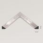 Ars Longa Helsinki HELSINKI40130N lustro 135.2x45.2 cm prostokątne nikiel zdj.2