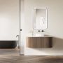 Ars Longa Verso LEDVERSO6080C lustro 60x80 cm prostokątne z oświetleniem czarne zdj.2