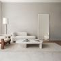 Ars Longa Linea LINEA40130BS lustro 133x43 cm prostokątne białe zdj.3