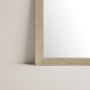 Ars Longa Linea LINEA4050D lustro 53x43 cm prostokątne drewno zdj.5