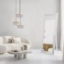 Ars Longa Milano LSMILANO50160B lustro 64.6x174.6 cm prostokątne białe zdj.2