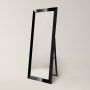 Ars Longa Milano LSMILANO50160C lustro 64.6x174.6 cm prostokątne czarne zdj.1