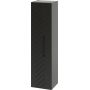 Megstyl Aspen 2423 szafka 34.5x31.8x130 cm boczna wisząca czarna zdj.1