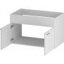 Megstyl Ceniza 4940 szafka 80x45.6x50 cm podumywalkowa wisząca biała zdj.3